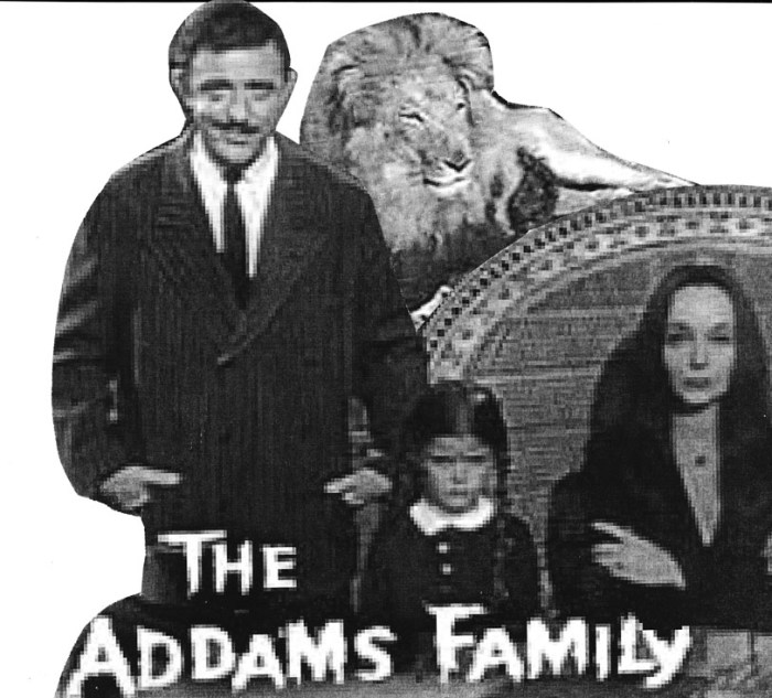 Guess who the Pickering family will be for Halloween…and Rufus will be Kitty!